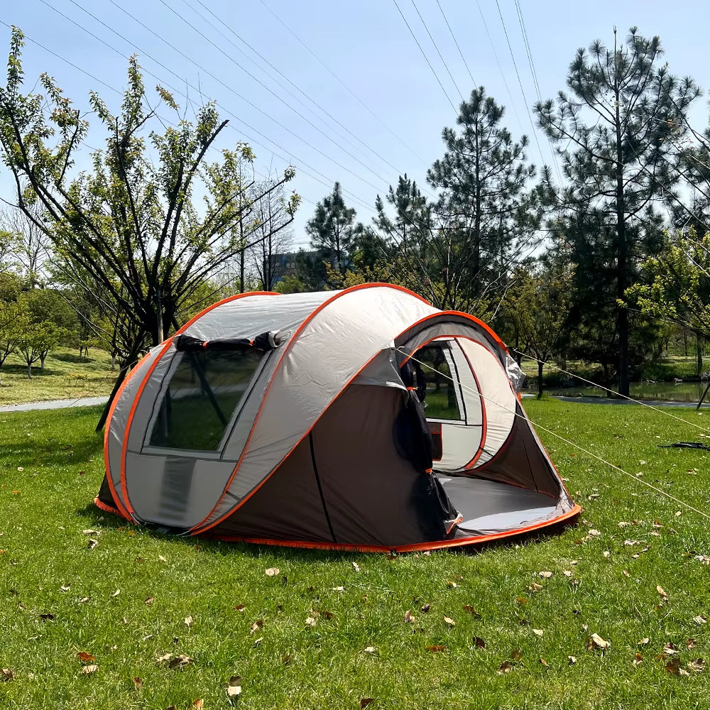 All-Weather Family Camping Tent – Waterproof Portable Tent for Hiking and Outdoor Camping