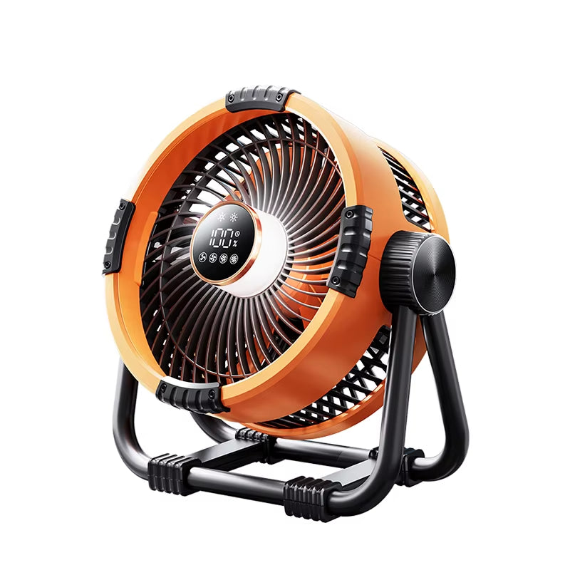 Wireless 6-in-1 Camping Fan – 20000mAh Battery, 4-Speed Tent Ceiling Fan with LED Light and Hook