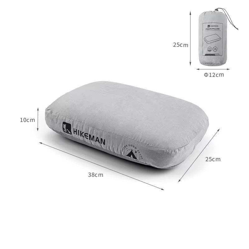 Travel-Friendly Memory Foam Pillow – Outdoor, Camping, and Office Use