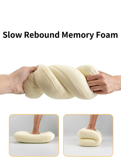 Travel-Friendly Memory Foam Pillow – Outdoor, Camping, and Office Use