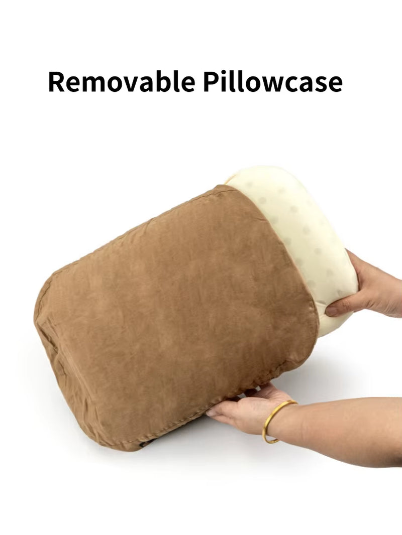 Travel-Friendly Memory Foam Pillow – Outdoor, Camping, and Office Use
