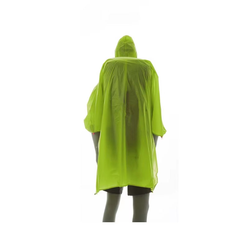 Ultralight 15D Silicone Camping Raincoat – Portable Mini Tarp Sun Shelter for Hiking & Cycling Adventures