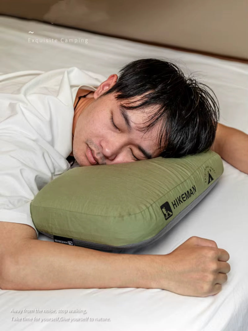 Travel-Friendly Memory Foam Pillow – Outdoor, Camping, and Office Use