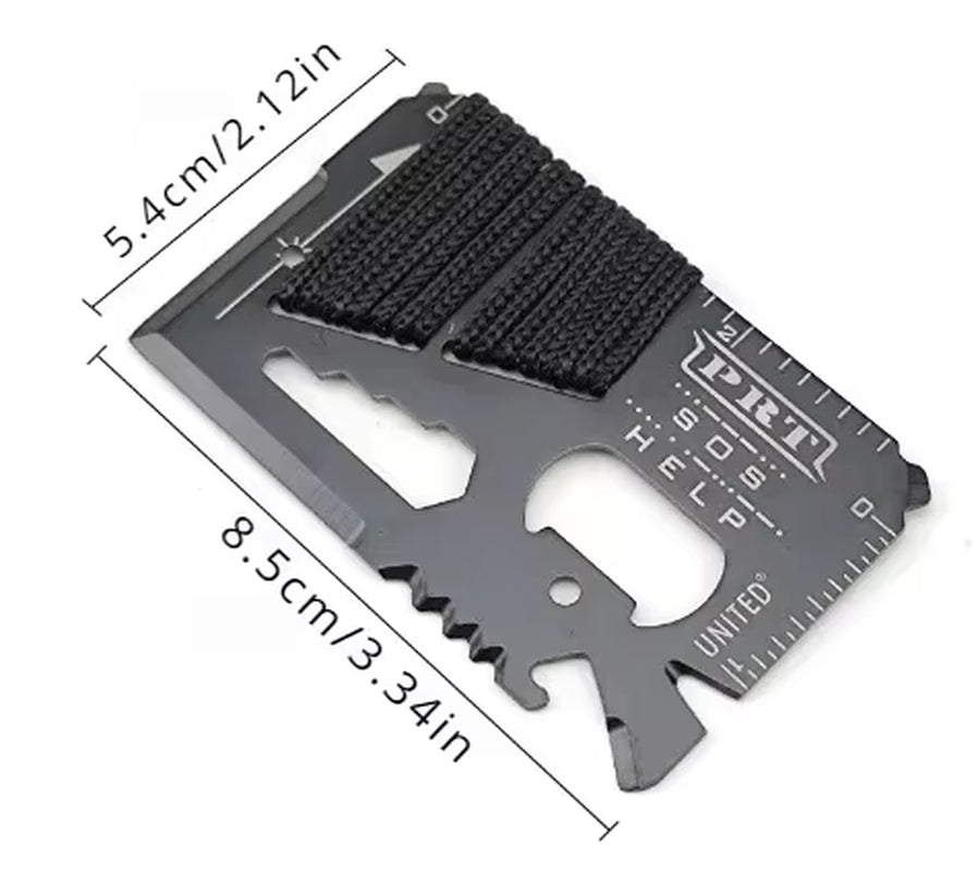 All-in-One Pocket Knife for Hiking & Camping – Multifunctional EDC Tool for Emergencies
