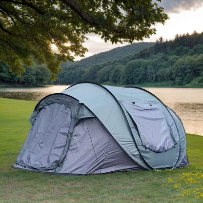 All-Weather Family Camping Tent – Waterproof Portable Tent for Hiking and Outdoor Camping