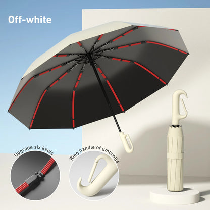 Extra Large Automatic Windproof & UV Protection Umbrella