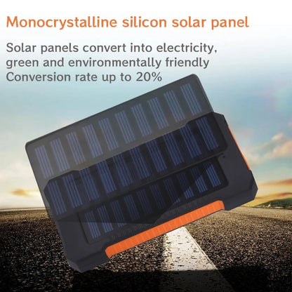 Portable Solar Power Bank – High-Capacity External Battery with Fast Charging and Solar Panel