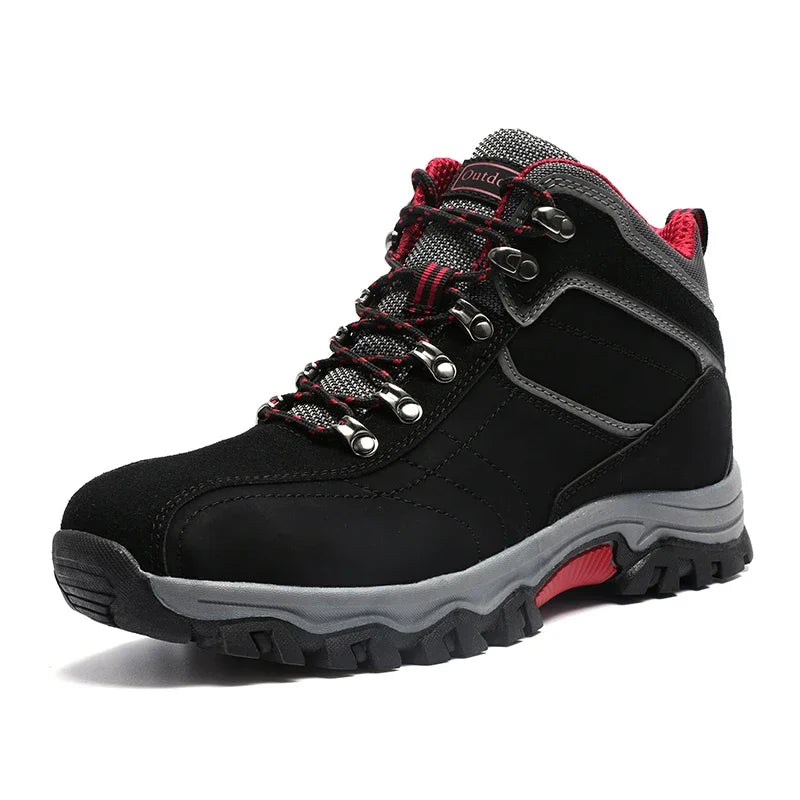 Men’s High-Top Hiking Boots – Rainproof Boots for Outdoor Adventures