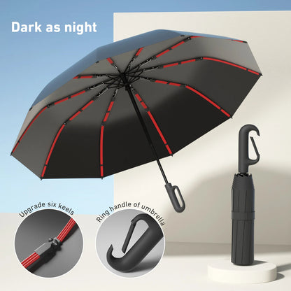 Extra Large Automatic Windproof & UV Protection Umbrella