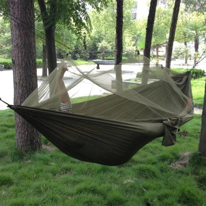 Ultralight Parachute Hammock with Mosquito Net for Camping and Hiking