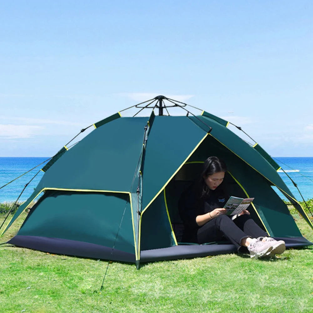 Automatic Fast Open Tent – Waterproof & Portable for Camping and Hiking