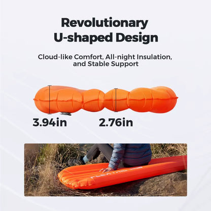ZERO Mummy Mattress – Ultralight Insulated Inflatable Sleeping Pad for Camping & Hiking