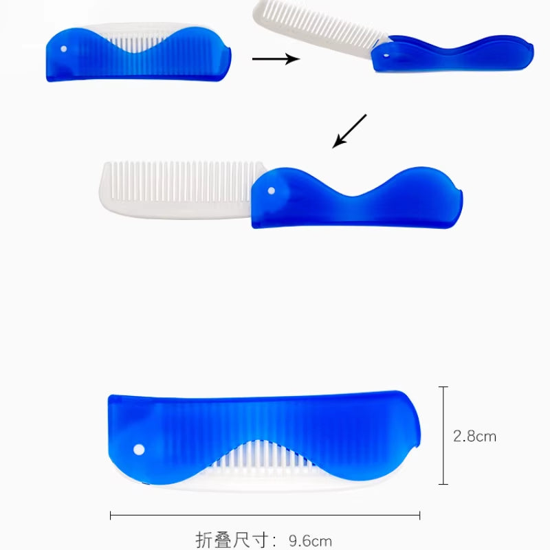 Folding Travel Toothbrush – Portable & Disposable Hygiene Tool for Camping & Hiking