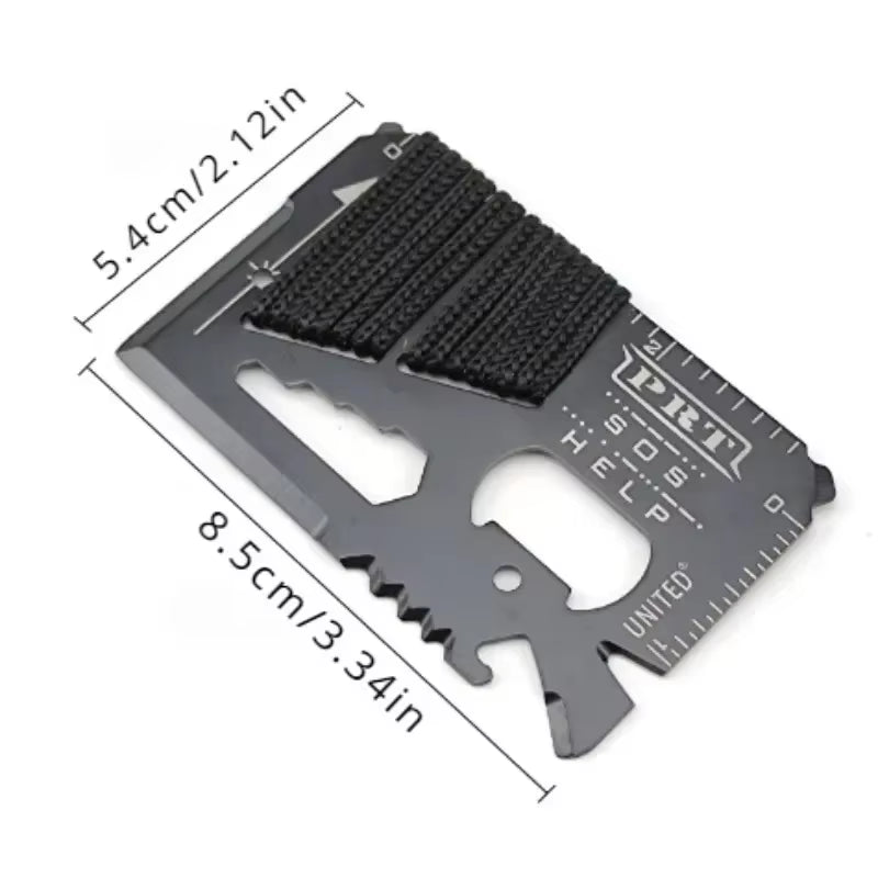 All-in-One Pocket Knife for Hiking & Camping – Multifunctional EDC Tool for Emergencies