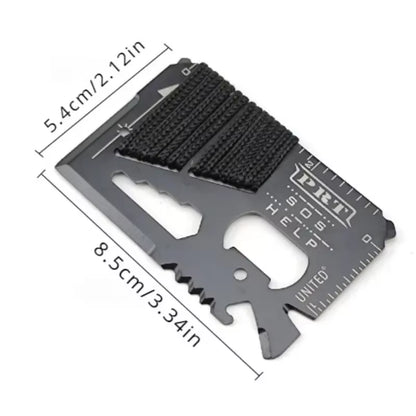 All-in-One Pocket Knife for Hiking & Camping – Multifunctional EDC Tool for Emergencies
