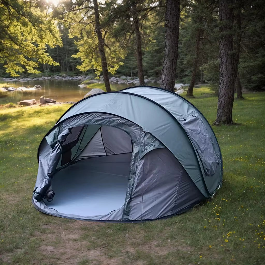 All-Weather Family Camping Tent – Waterproof Portable Tent for Hiking and Outdoor Camping